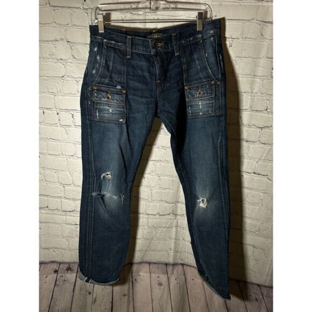 LUCKY BRAND LADIES‎ JEANS WITH SIDE POCKETS SZ (2/26)  EUC WORN ONCE